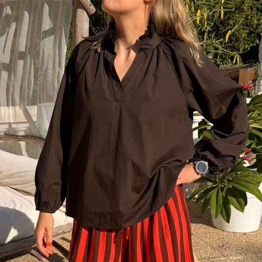 Blouse manches longues