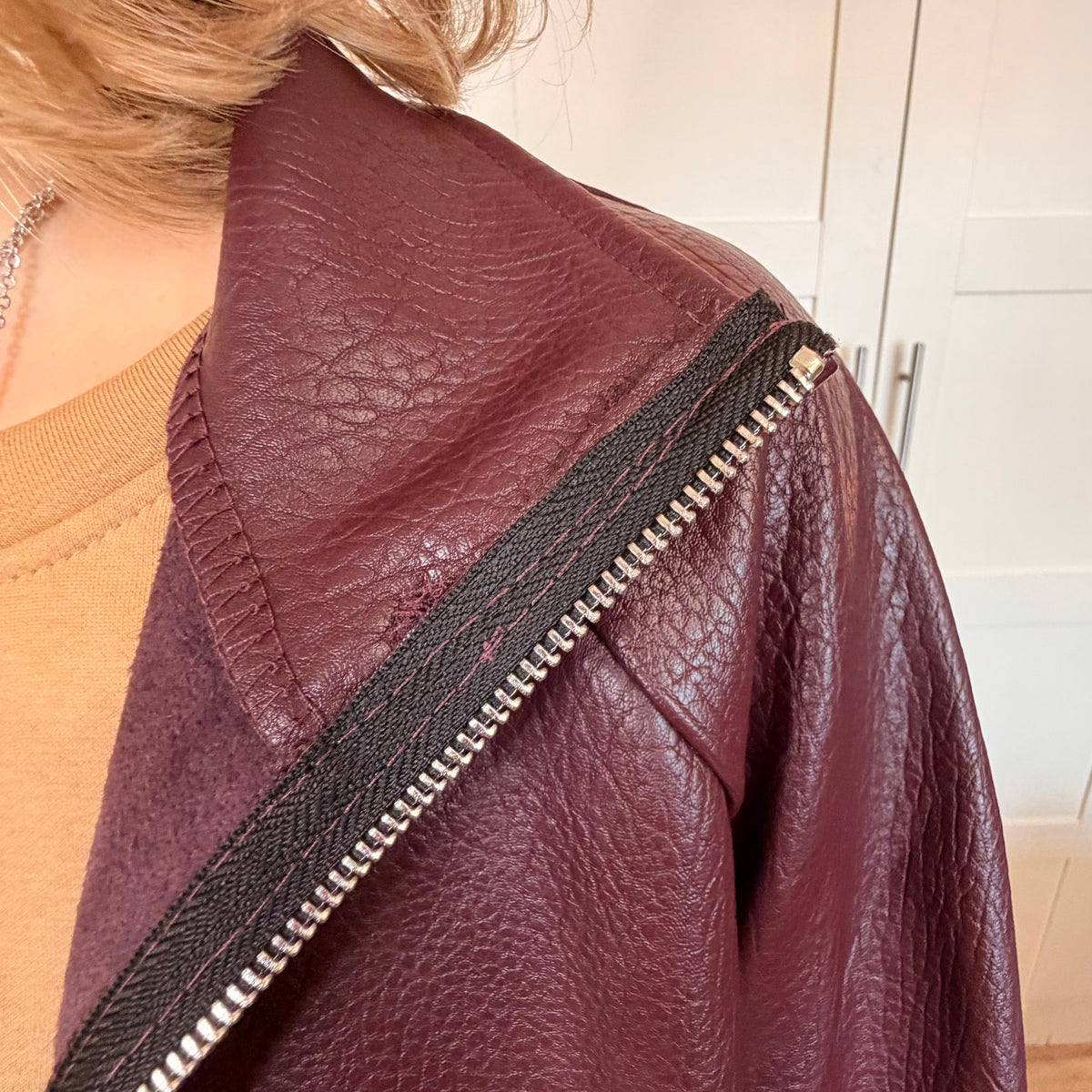 Blouson simili cuir