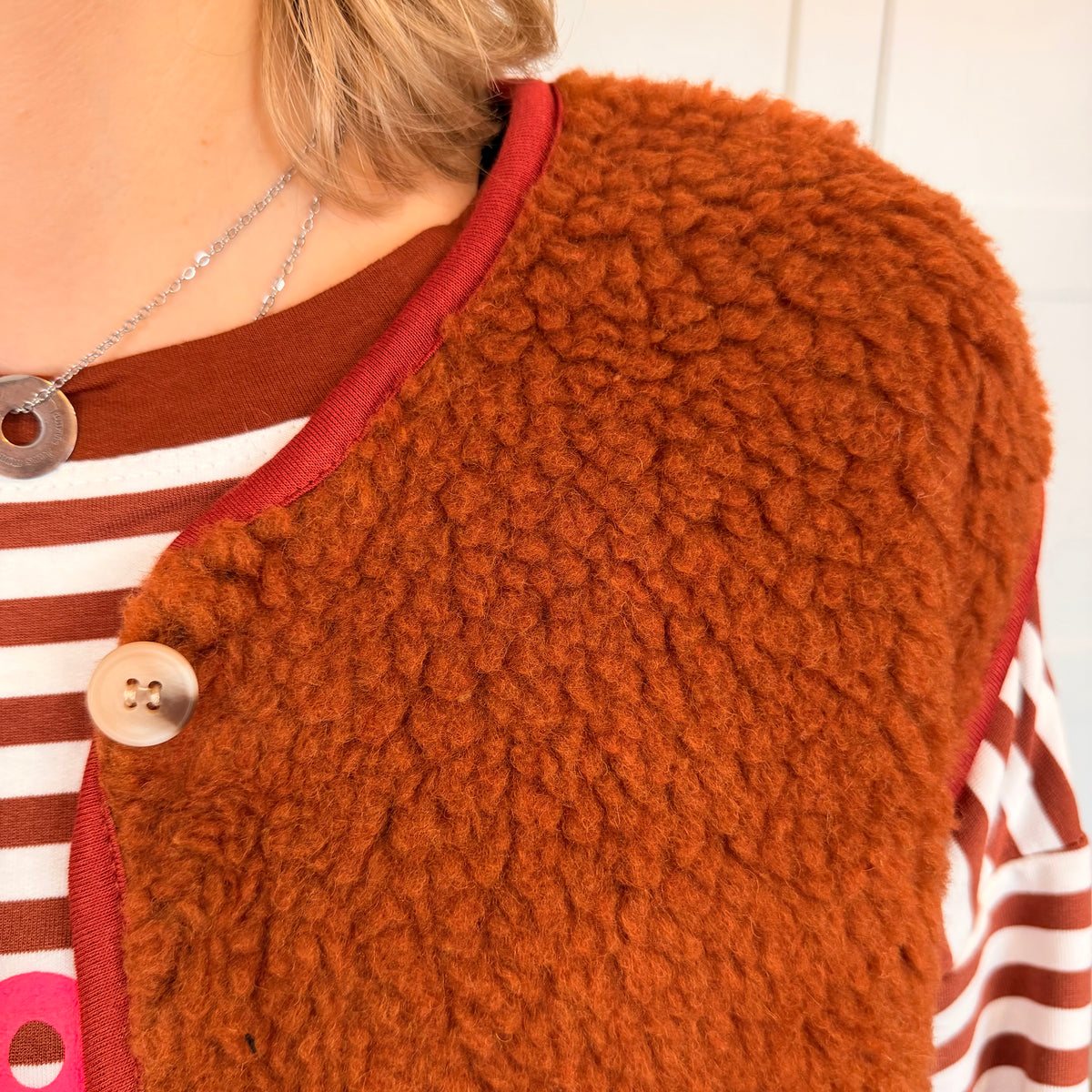 Gilet en laine sans manches Good Vibes
