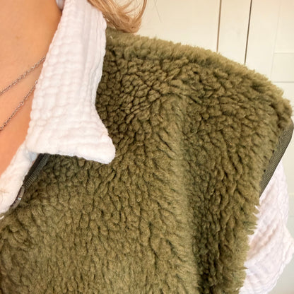 Gilet en laine sans manches Good Vibes