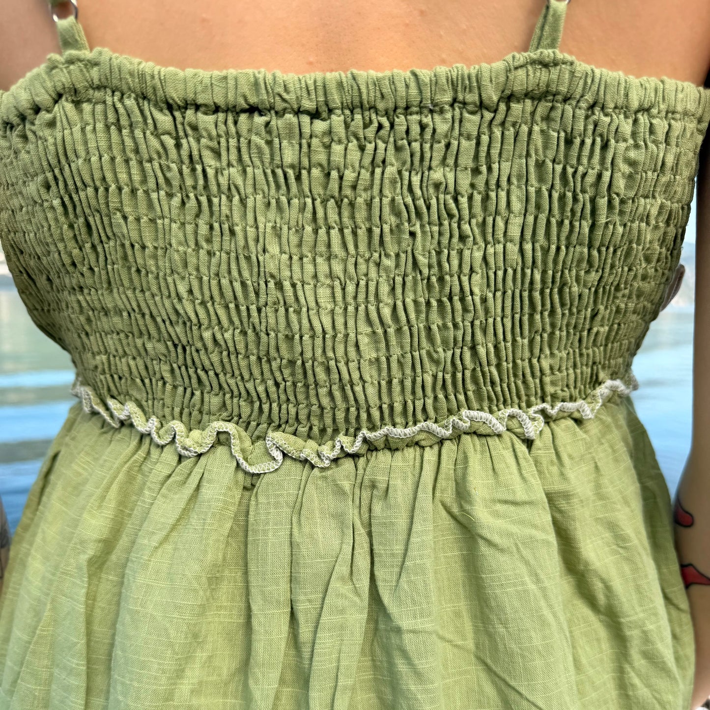 Robe bohème brodée