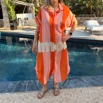 Robe longue Amour