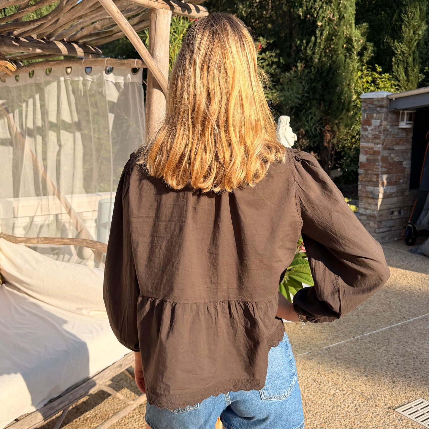 Chemise manches longues
