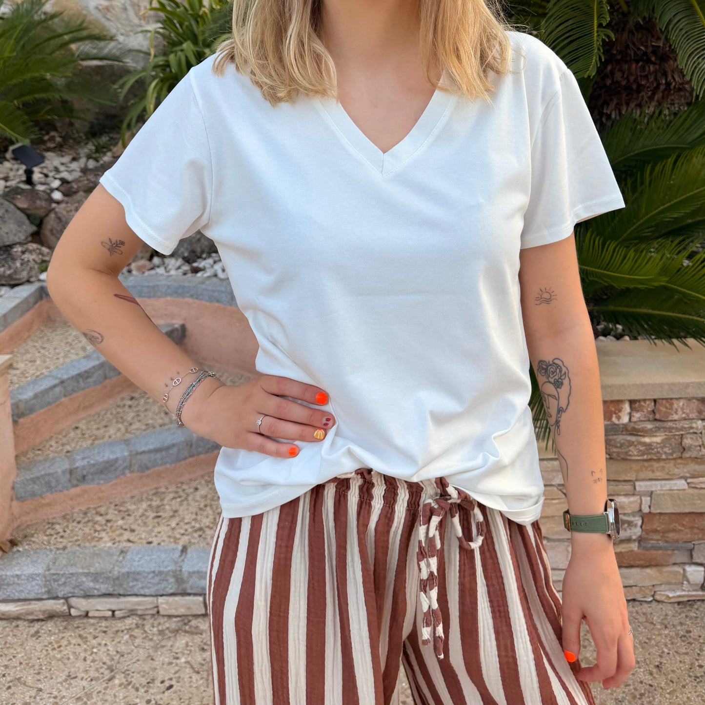 T-shirt Palmier