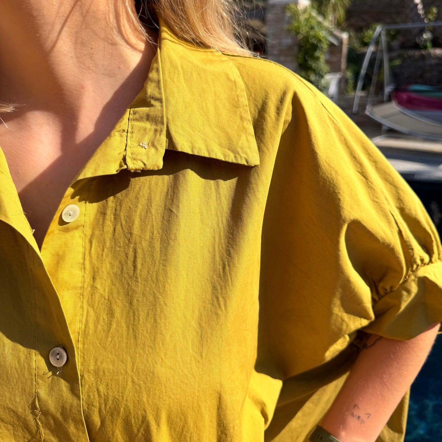 Blouse manches chauve-souris