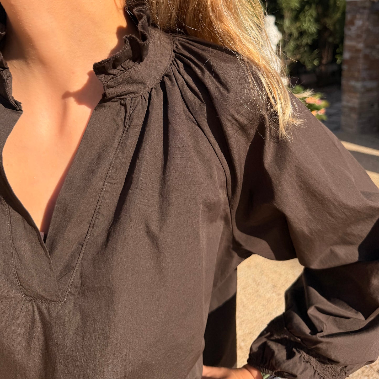 Blouse manches longues