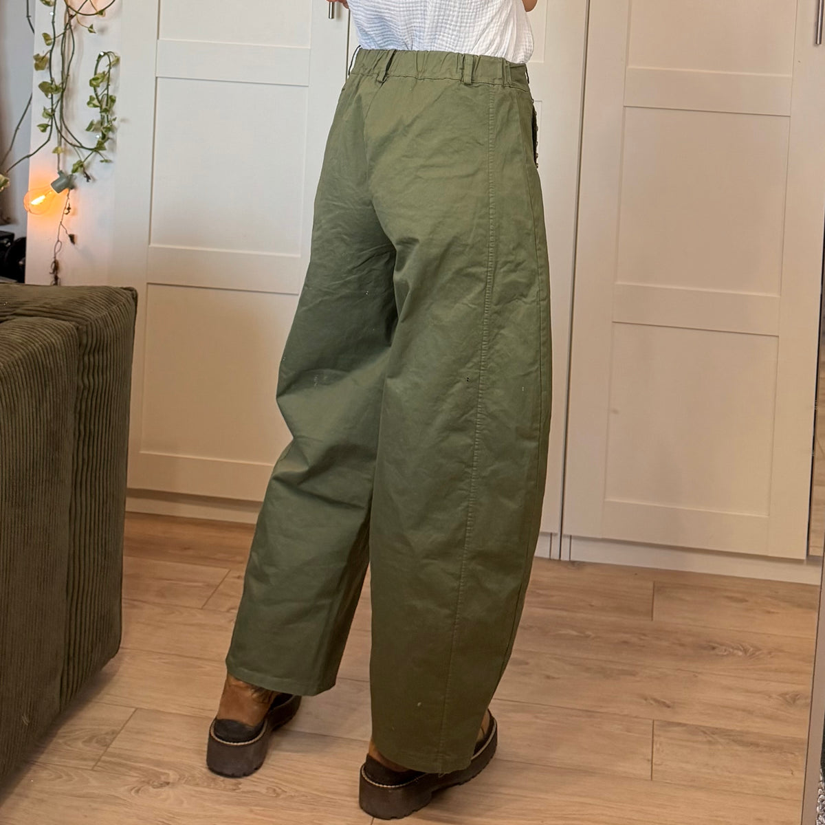Pantalon barrel