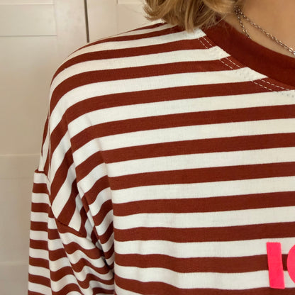 T-shirt à rayures Iconic