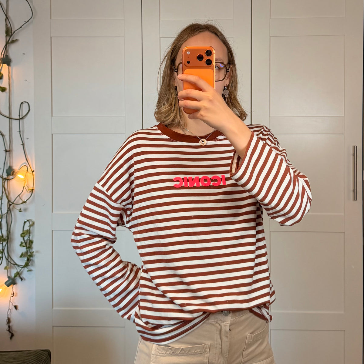 T-shirt à rayures Iconic