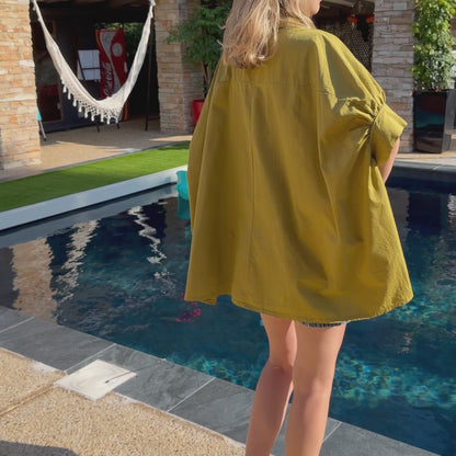 Blouse manches chauve-souris